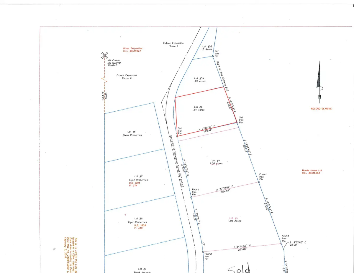Lot 5 Willowbrook, Saltillo, MS 38866 - #1