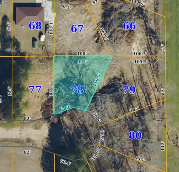 LOT 78 Lot 78, Doris St., Verona, MS 38801