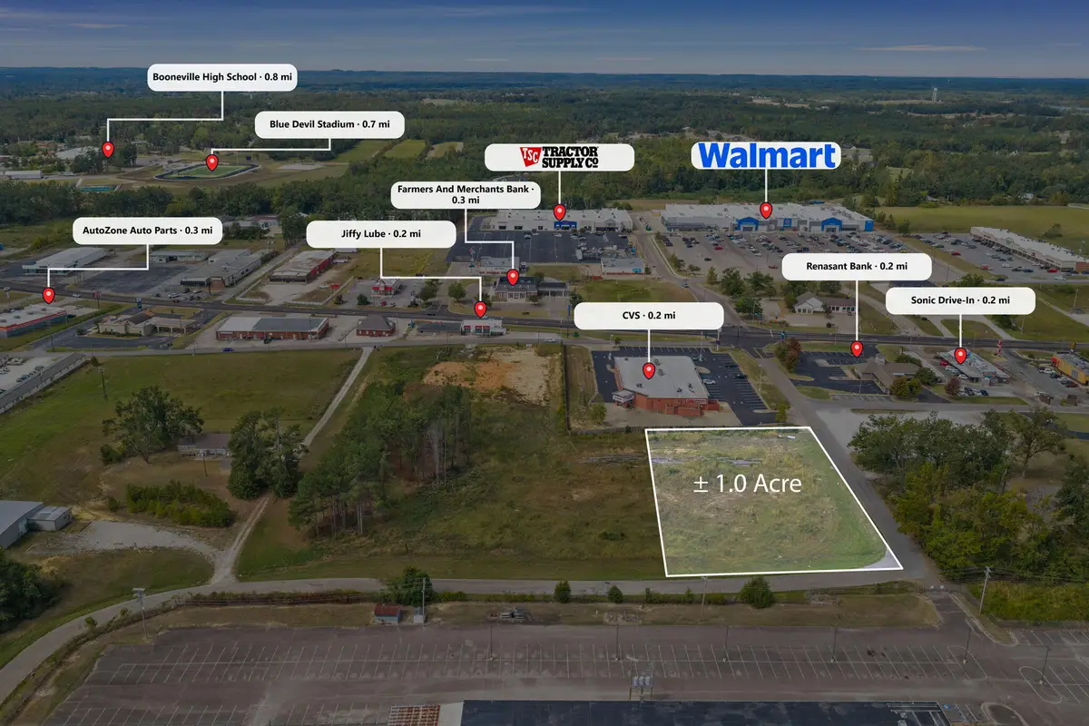 (1 Acre) 0 American Ave., Booneville, MS 38829 - #1