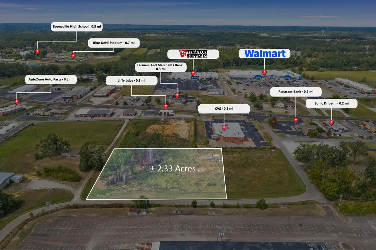 (2.33 Acres) 101 American Ave., Booneville, MS 38829 - #1