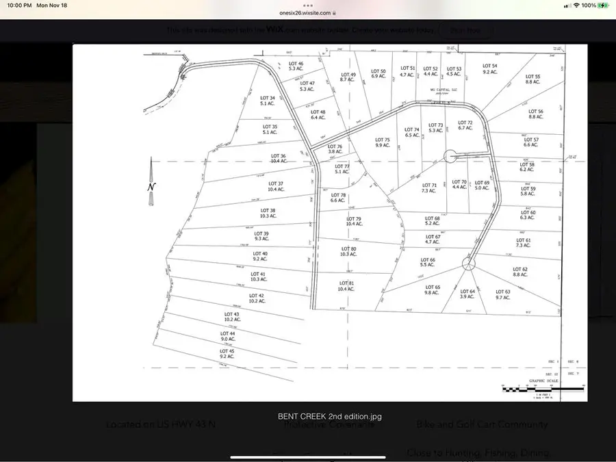 Lot 61 Bent Creek Phase 2, Carriere, MS 39426 - #3