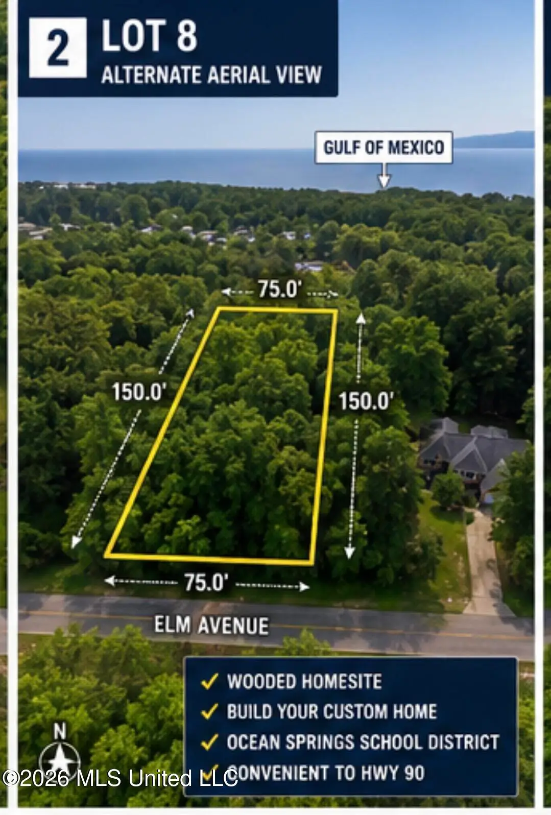 Elm Avenue, Ocean Springs, MS 39564 - #1