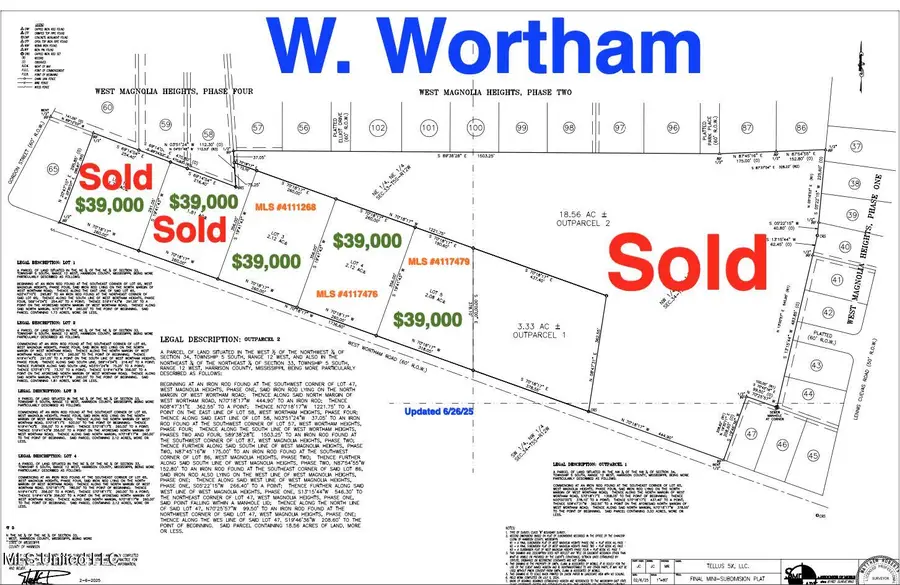 Lot 3 Wortham Road, Saucier, MS 39574 - Image #3