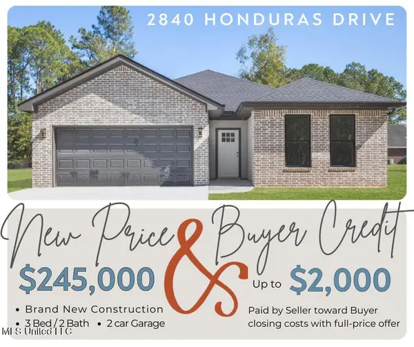 2840 Honduras Drive, Gautier, MS 39553
