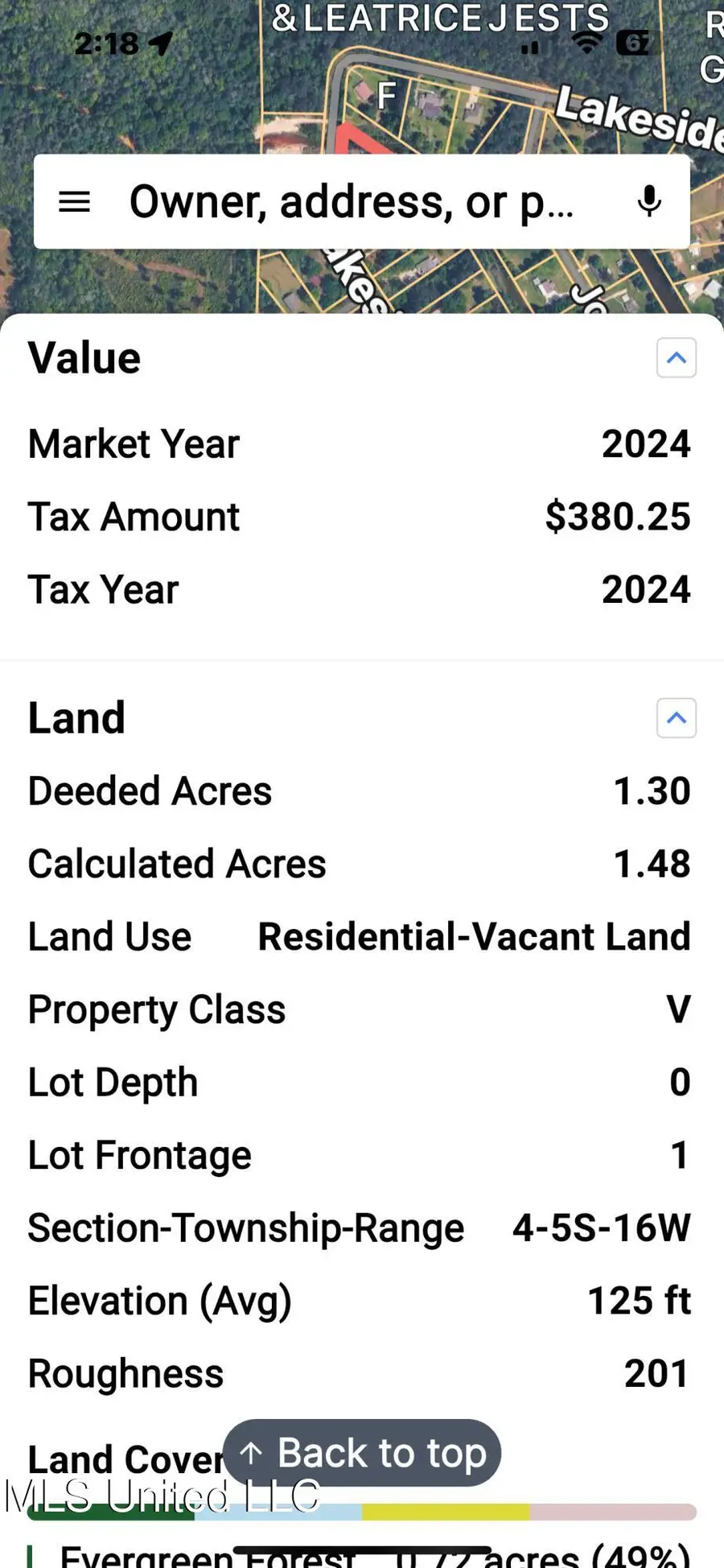 0 Lakeside Drive, Carriere, MS 39426 - Image #3