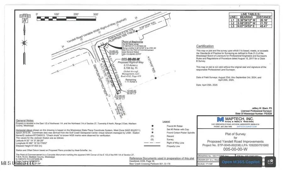 Yandell Road, Gluckstadt, MS 39110 - Image #2