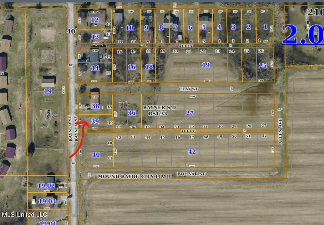 0 Rayner Road Avenue, Mound Bayou, MS 38762 - #1