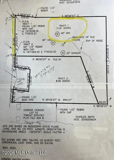 0 Wildcat Bottom Road, Red Banks, MS 38661