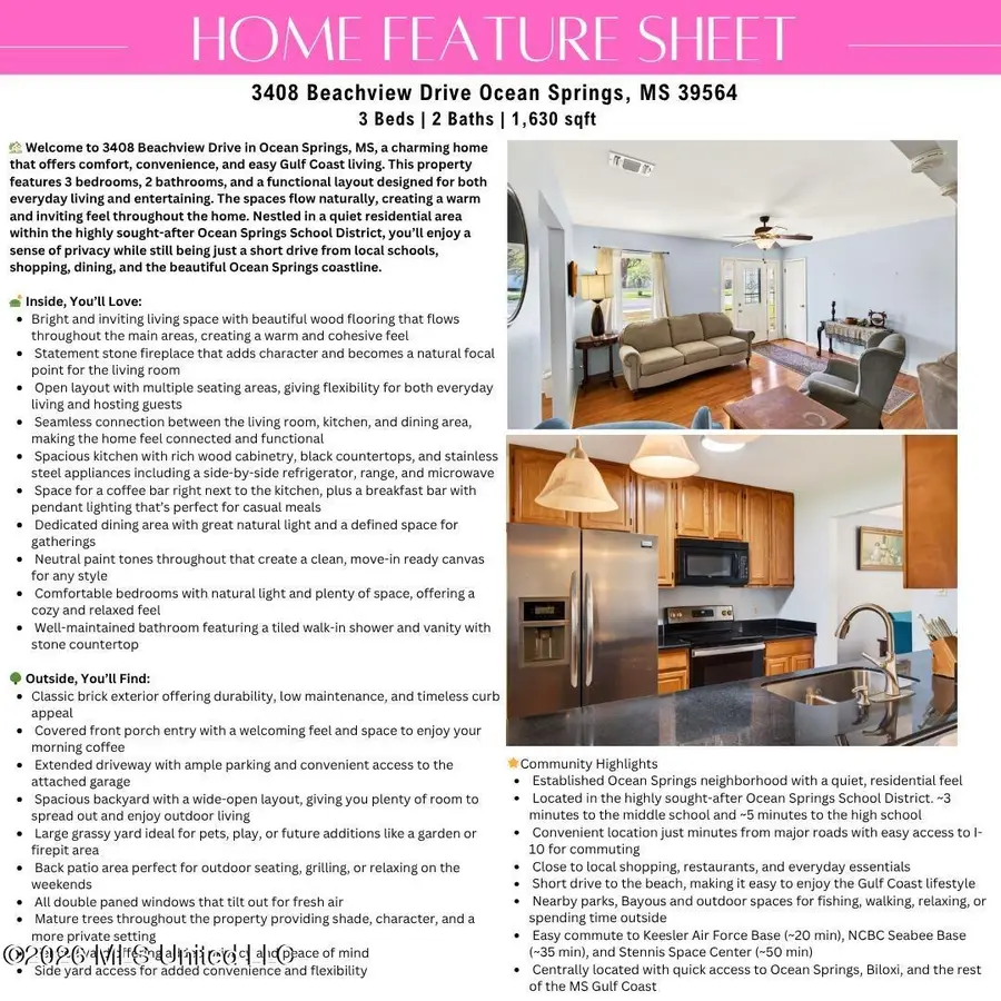 3408 Beachview Drive, Ocean Springs, MS 39564 - #2