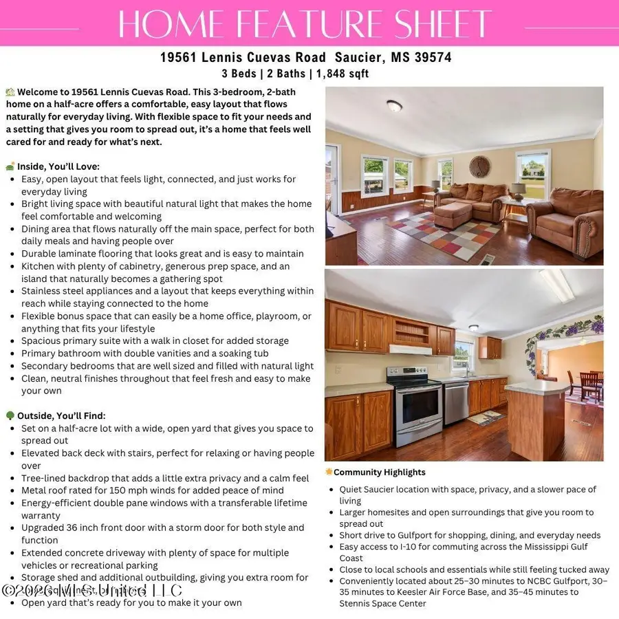 19561 Lennis Cuevas Road, Saucier, MS 39574 - #2