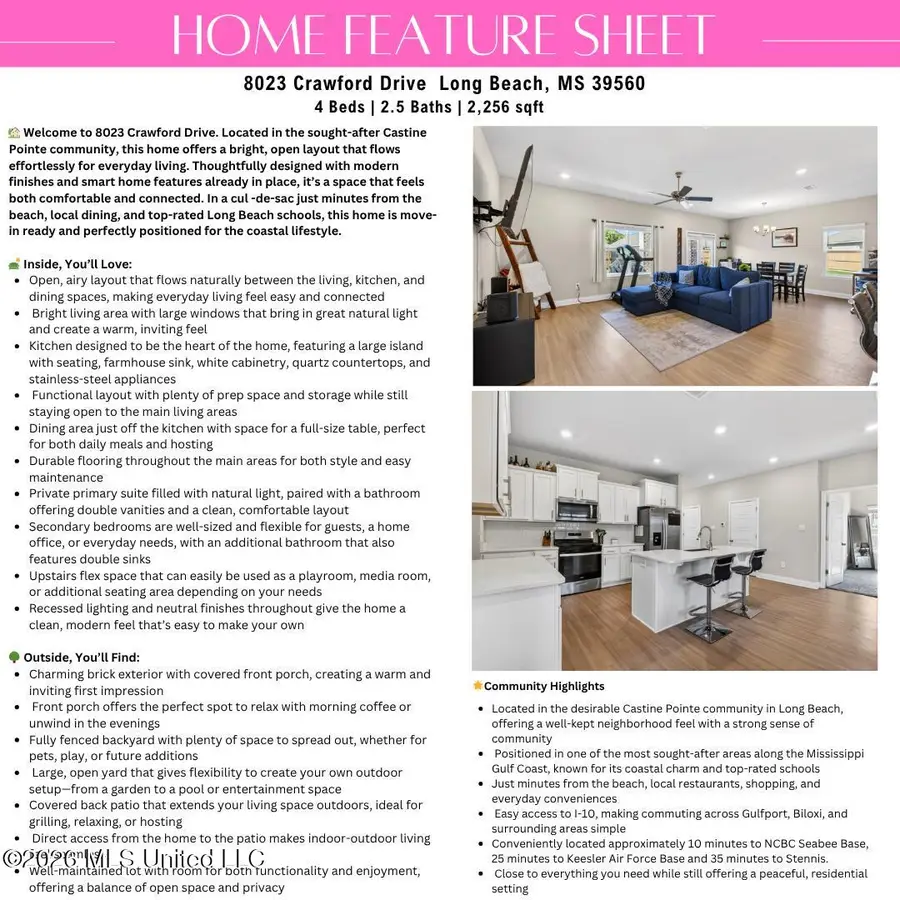 8023 Crawford Drive, Long Beach, MS 39560 - #2
