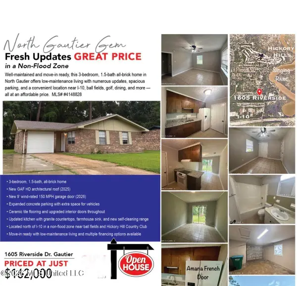 1605 Riverside Drive, Gautier, MS 39553