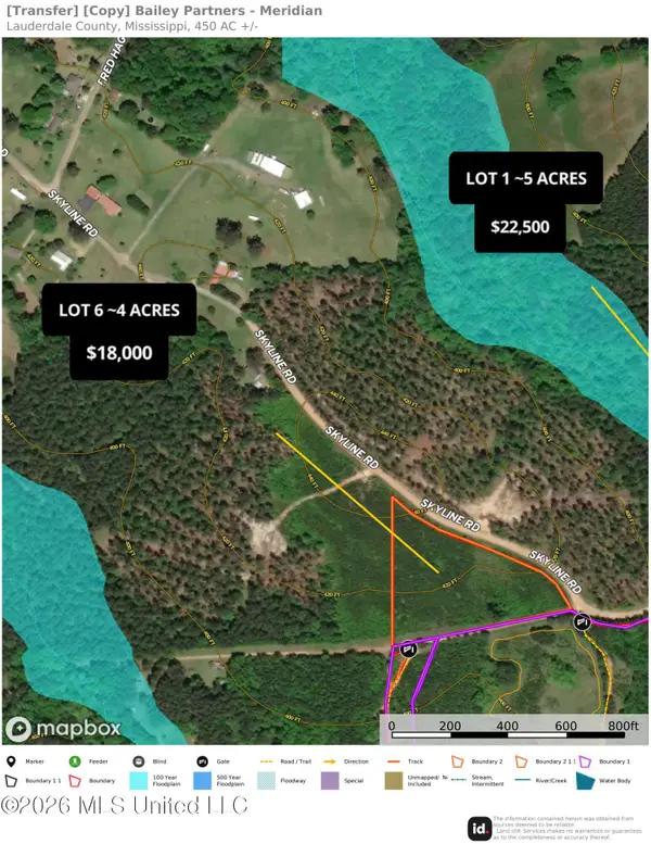 Lot 2 Skyline Road, Meridian, MS 39301