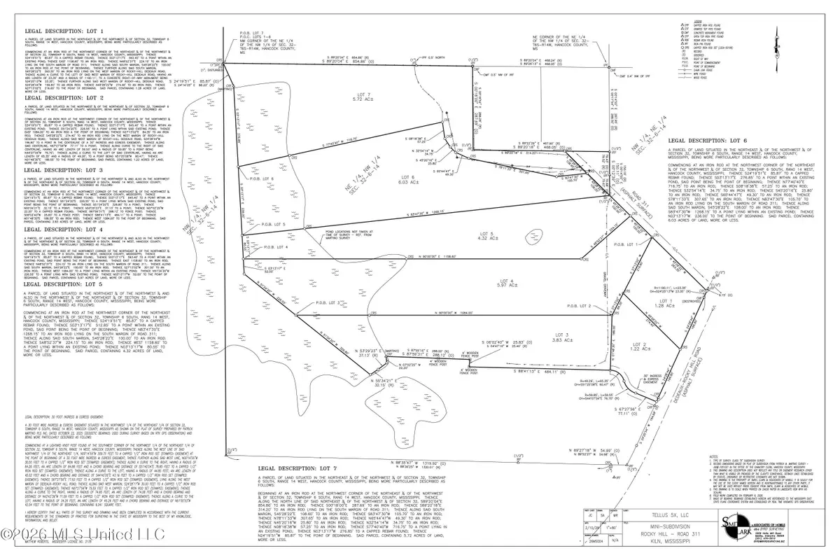 Lot 2a Rocky Hill Dedeaux Road, Kiln, MS 39556 - #1