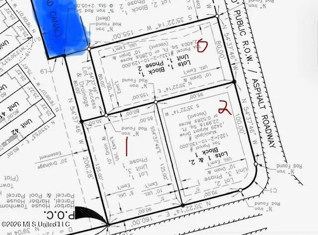 2429 Airport, Lot #1 Drive, Diamondhead, MS 39525 - #2