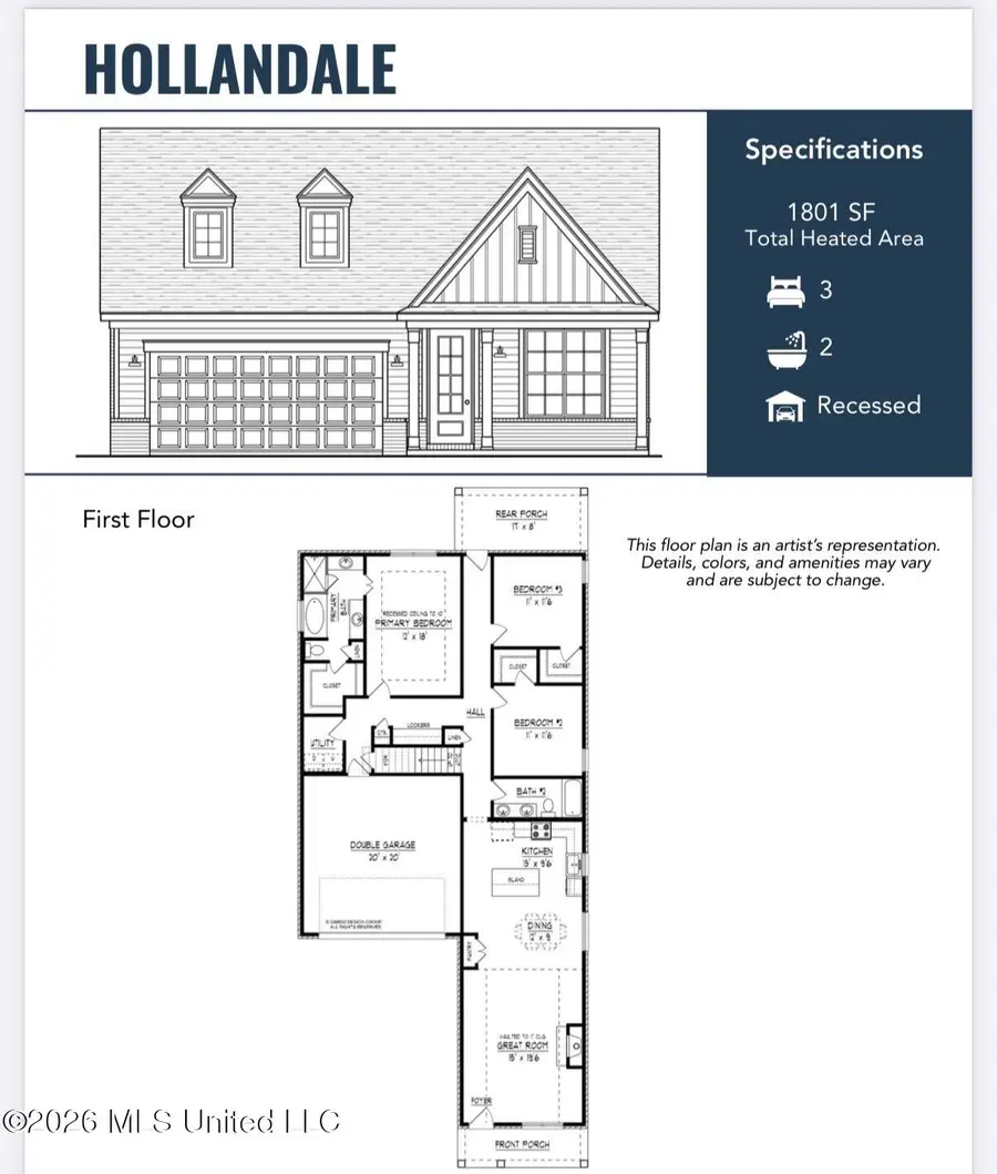 825 E Quitman Court, Nesbit, MS 38651 - #2