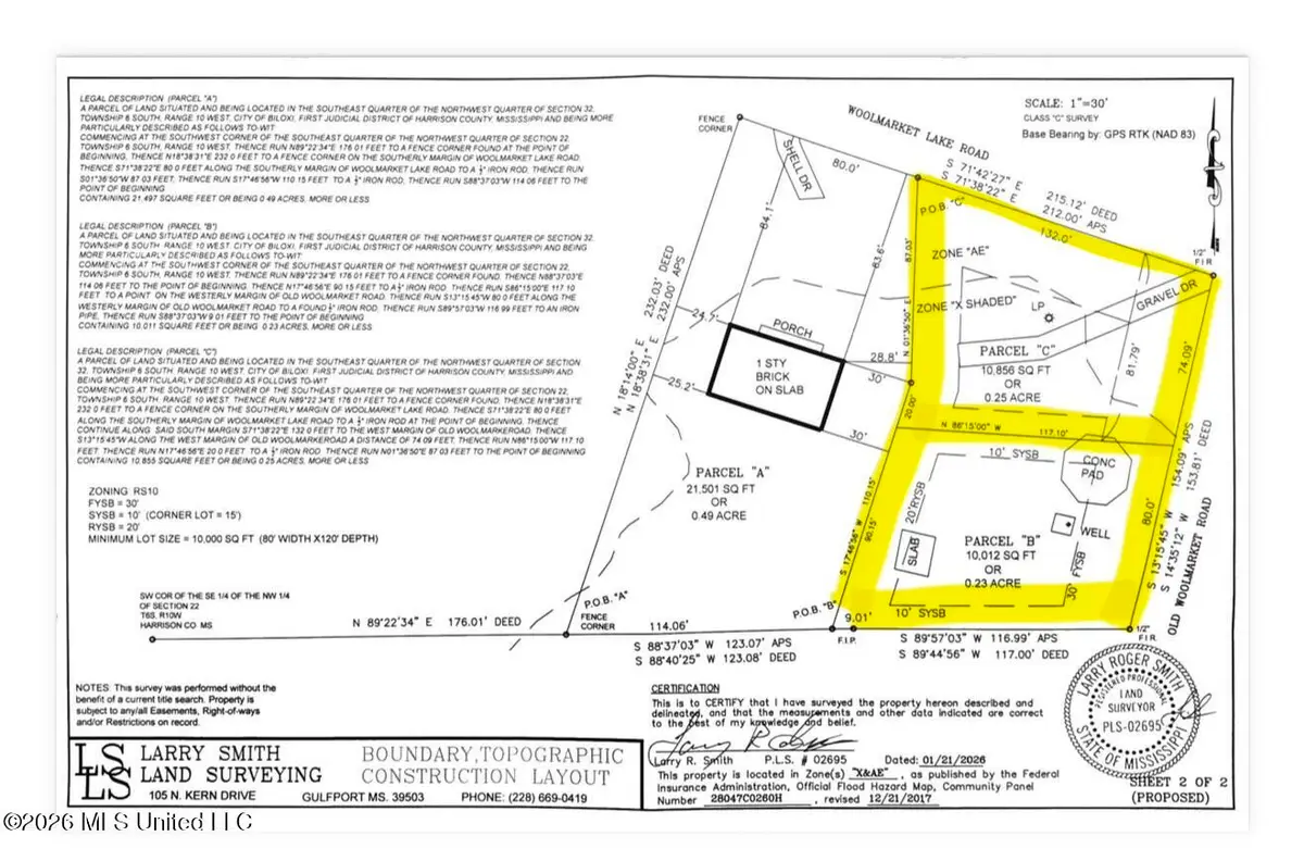 10373 Lots Woolmarket Lake Road, Biloxi, MS 39532 - #1