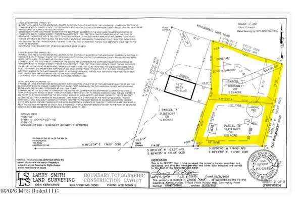 10373 Lots Woolmarket Lake Road, Biloxi, MS 39532
