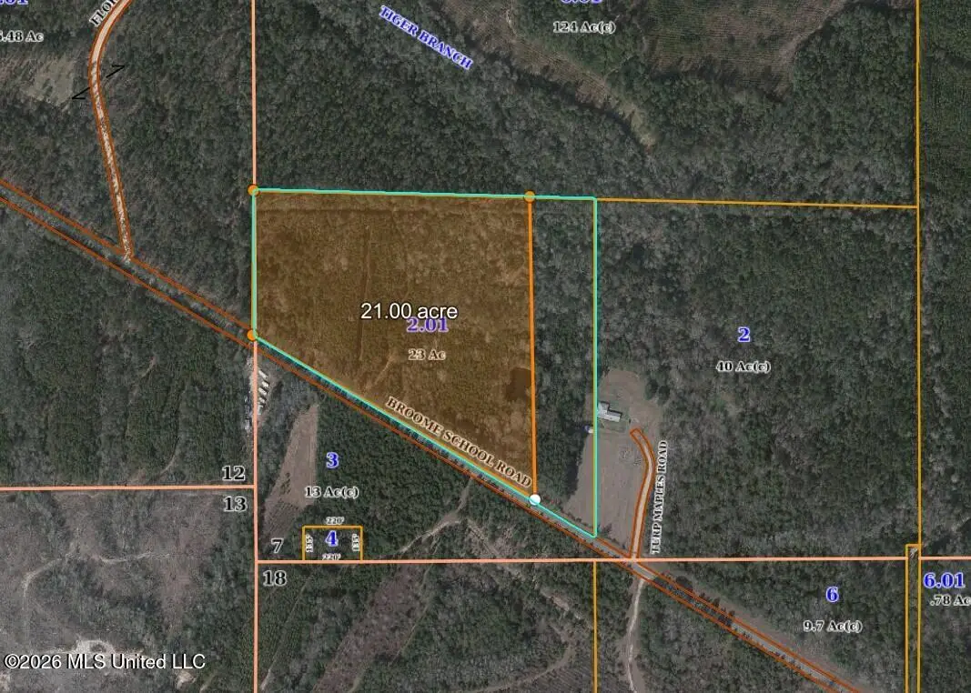 21 Acres Broome School Road Road, Perkinston, MS 39573 - #1