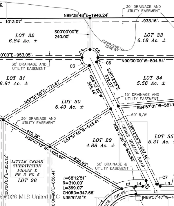 10.37ac Cedar Hollow Road, Lucedale, MS 39452