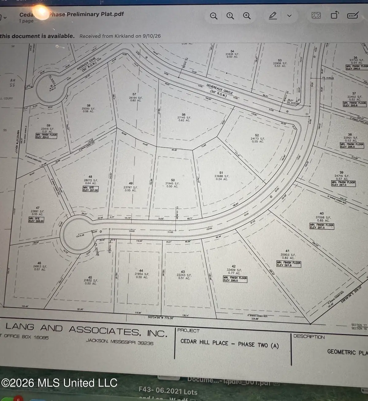 Brents Crossing Lot #45, Clinton, MS 39056 - #1