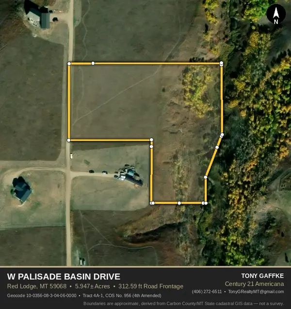 TBD W Palisade Basin Dr Drive, Red Lodge, MT 59068