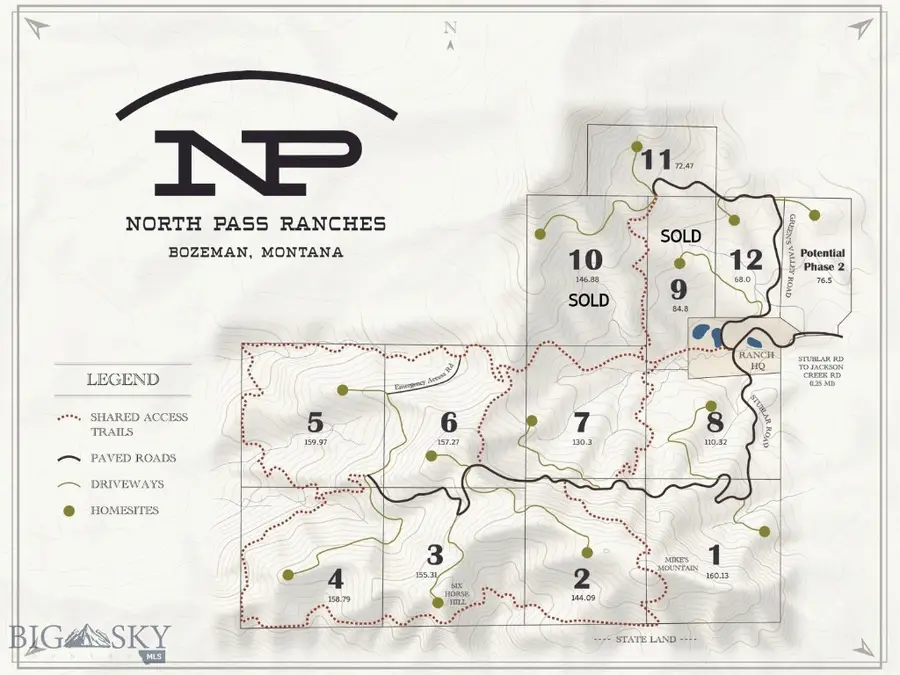 Ranch 5 North Pass Ranches, Bozeman, MT 5971 - #2