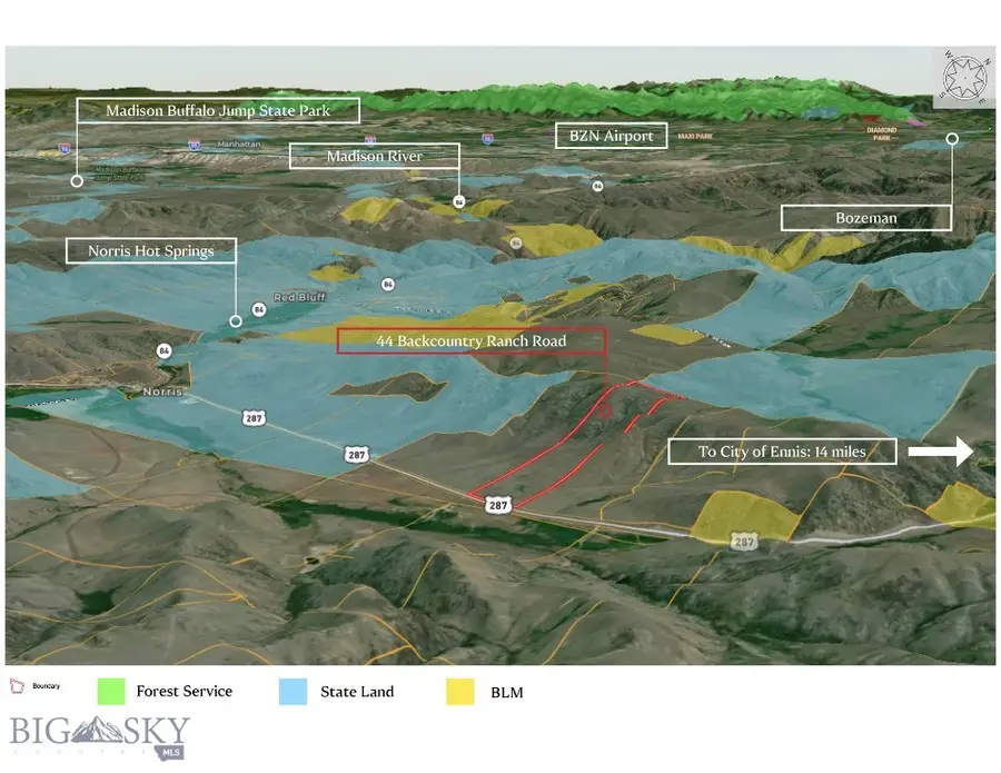 44 Backcountry Ranch Road, Norris, MT 59745 - #2
