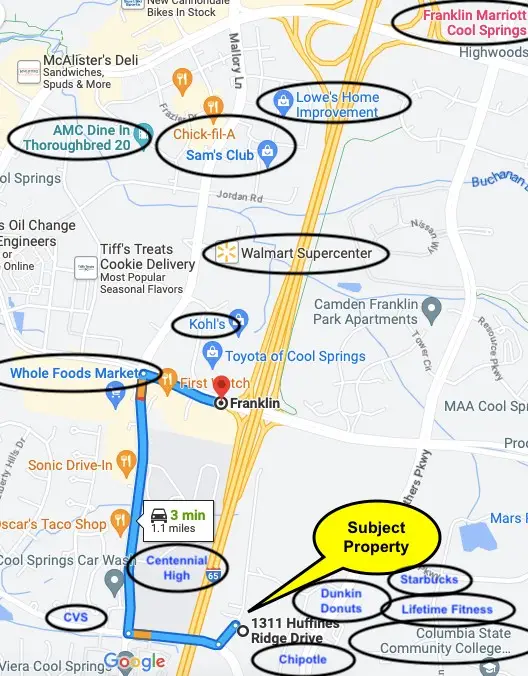 1311 Huffines Ridge Dr, Franklin, TN 37067 - Image #2