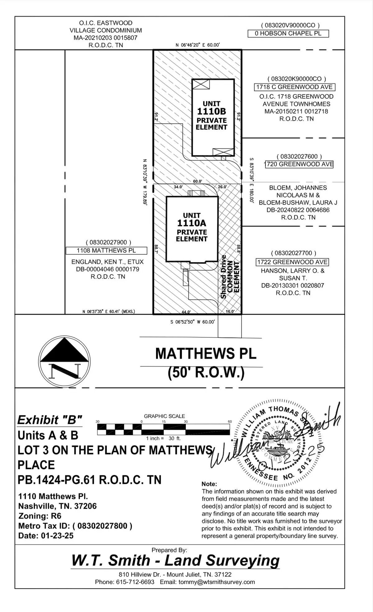 1110 Matthews Pl, Nashville, TN 37206 - Image #1