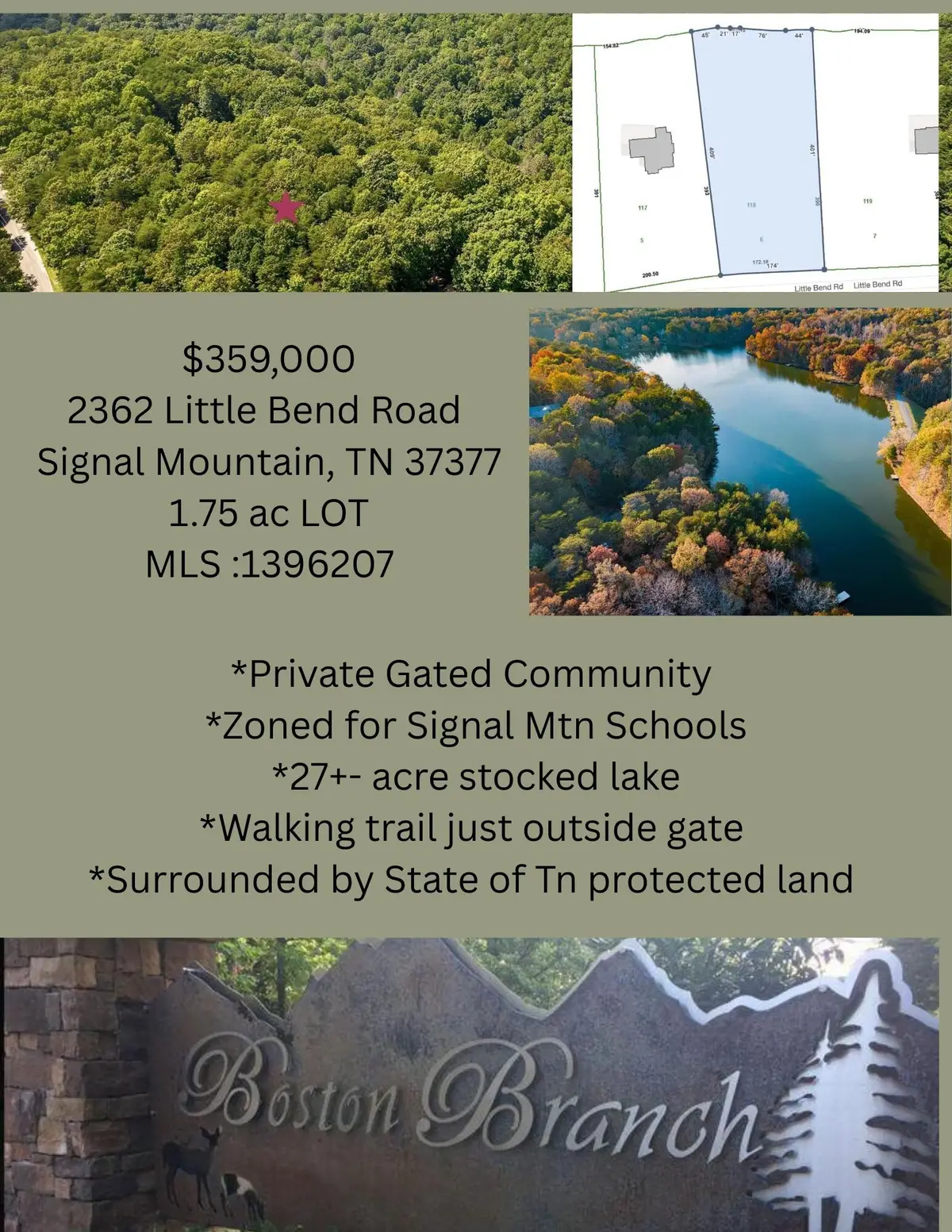 2362 Little Bend Road, Signal Mountain, TN 37377 - #1