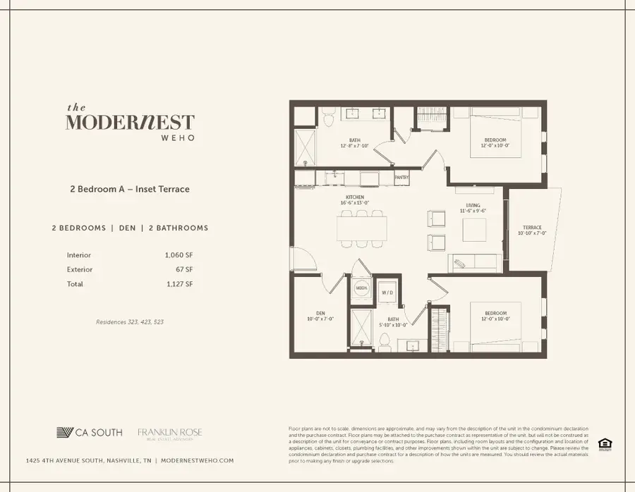 1425 4th Ave S #423, Nashville, TN 37210 - #2