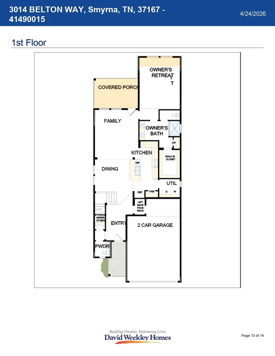 3014 Belton Way, Smyrna, TN 37167 - #2