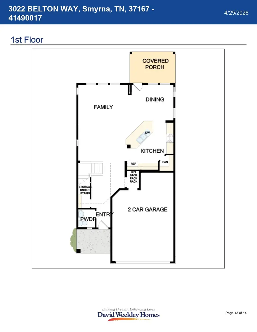 3022 Belton Way, Smyrna, TN 37167 - #3