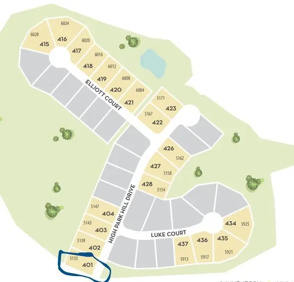 5135 High Park Hill Dr, Arrington, TN 37014 - #3
