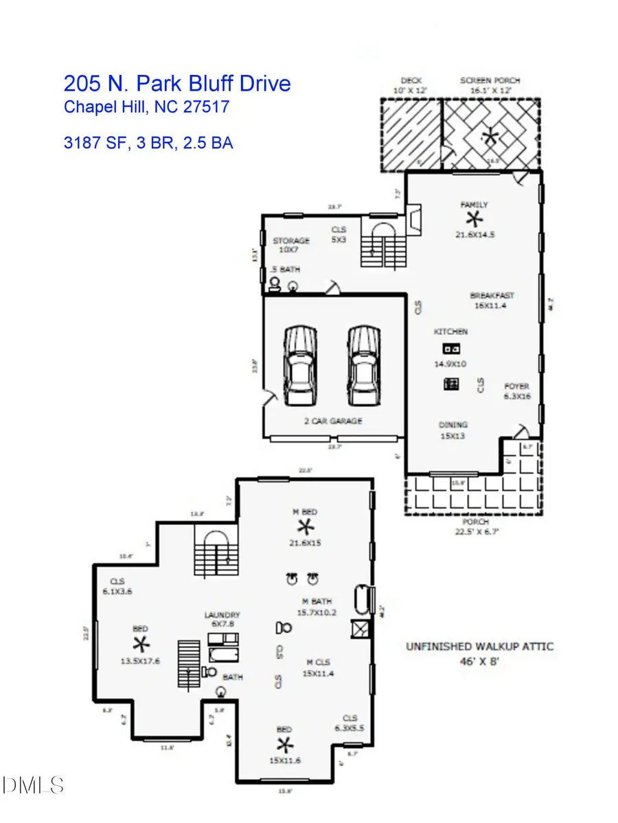 205 Park Bluff Dr N, Chapel Hill, NC 27517 - #2
