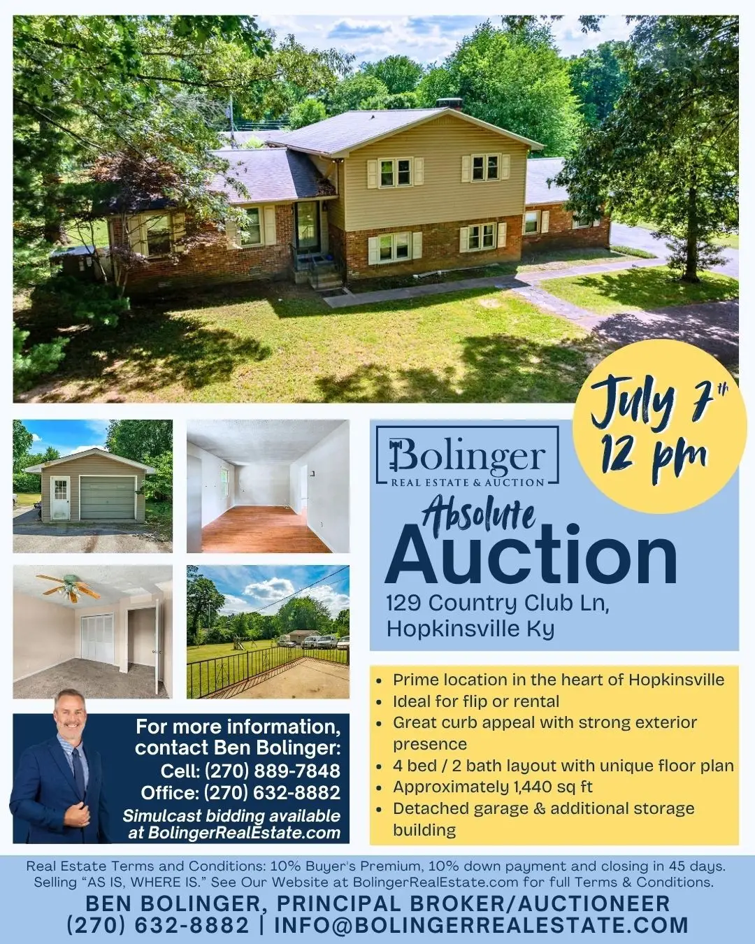 129 Country Club Ln, Hopkinsville, KY 42240 - #1