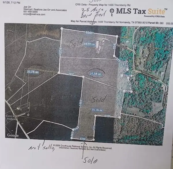 0 Cascade Hollow Road, Normandy, TN 37360