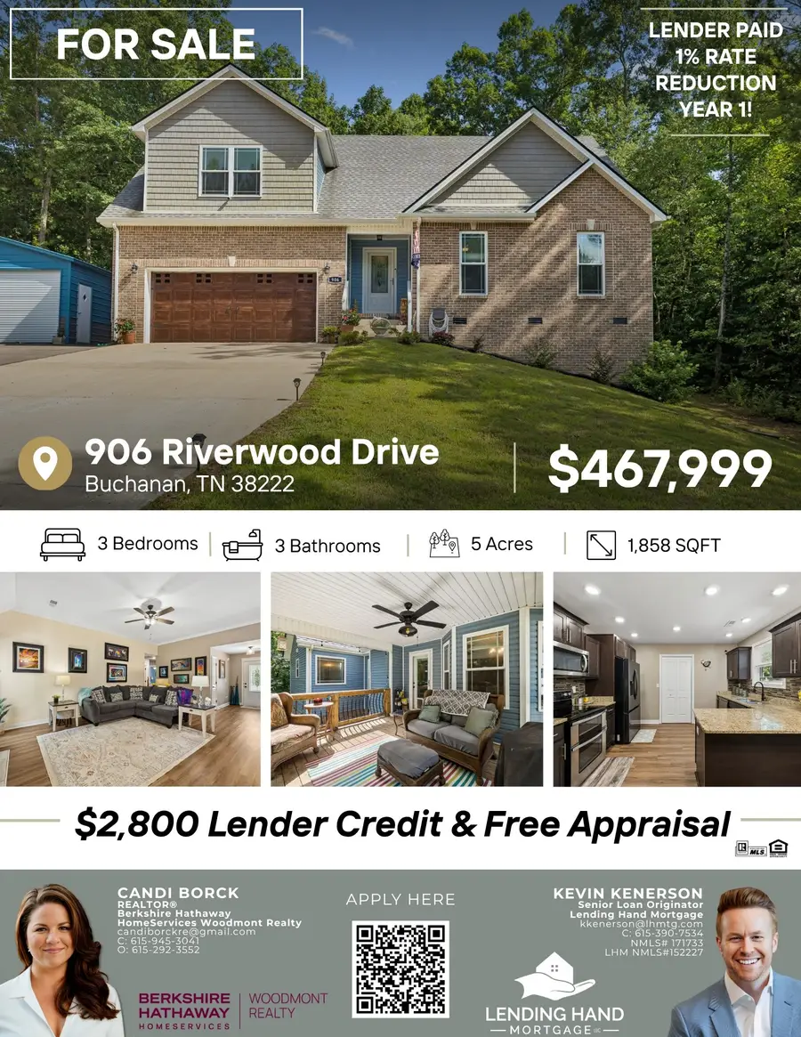 906 Riverwood Dr, Buchanan, TN 38222 - #2