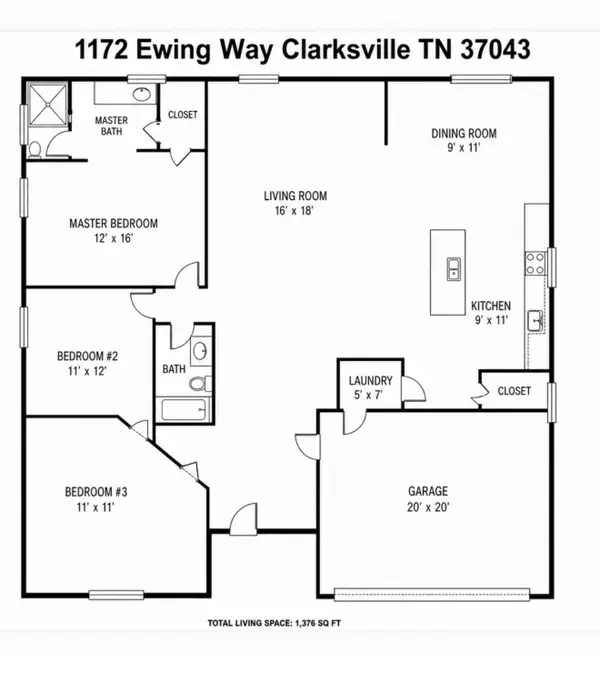 1172 Ewing Way, Clarksville, TN 37043