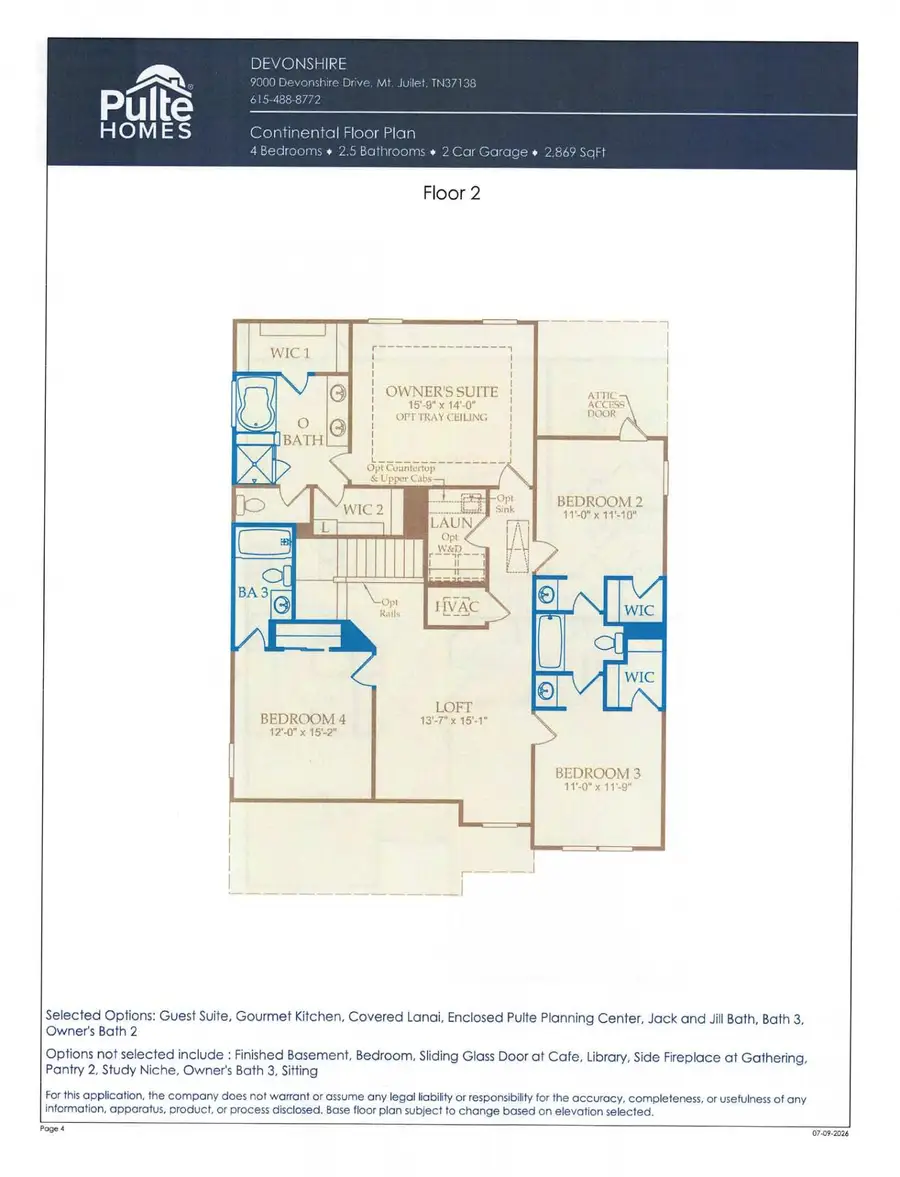 1201 Sydney Terrace, Mount Juliet, TN 37122 - #3