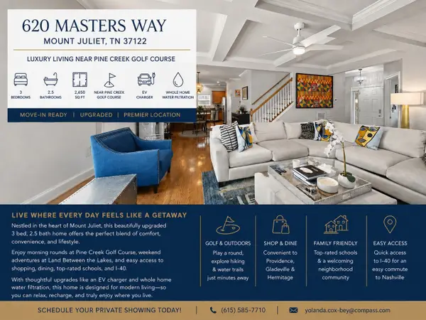 620 Masters Way, Mount Juliet, TN 37122