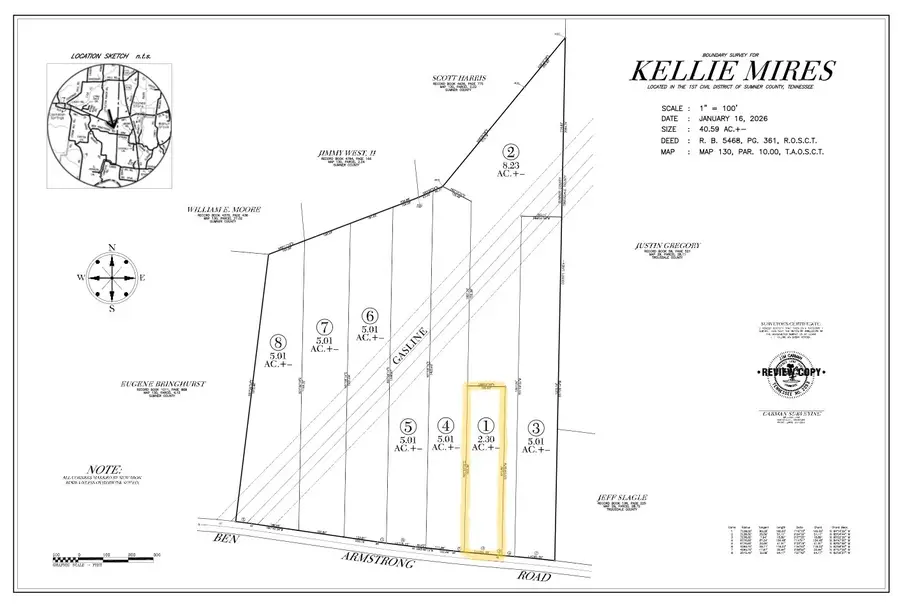0 Ben Armstrong Rd, Castalian Springs, TN 37031 - #2