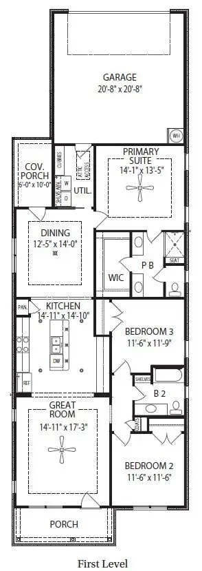 1823 Flatwaters St, Spring Hill, TN 37174 - #3