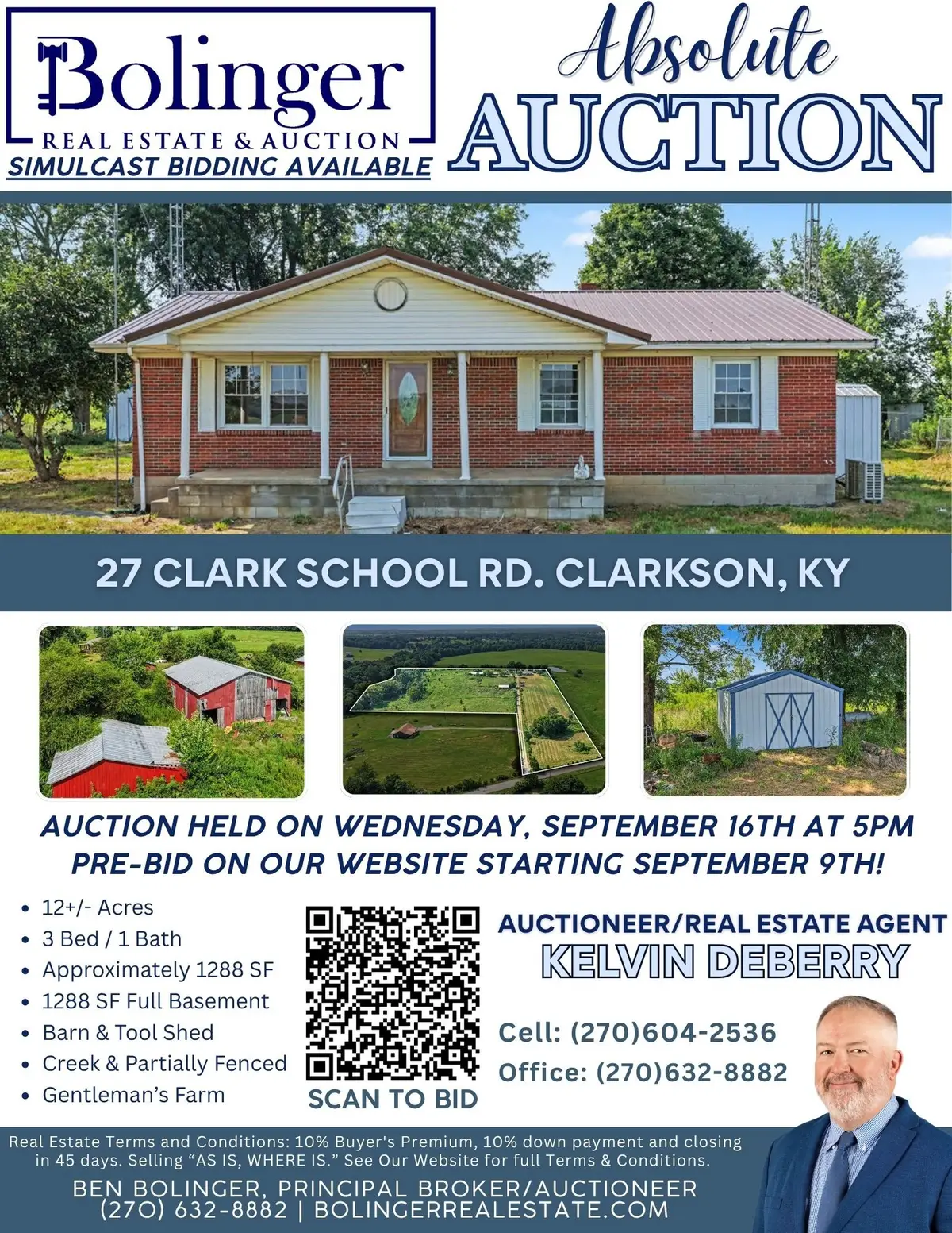 27 Clark School Rd, Clarkson, KY 42726 - #1