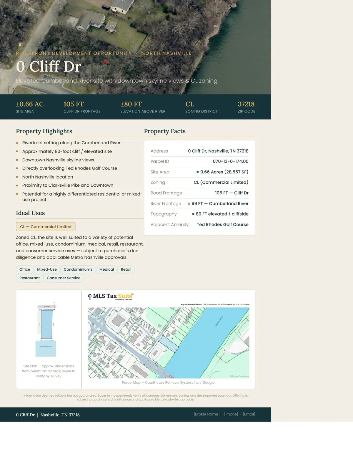 0 Cliff Dr, Nashville, TN 37218 - #1