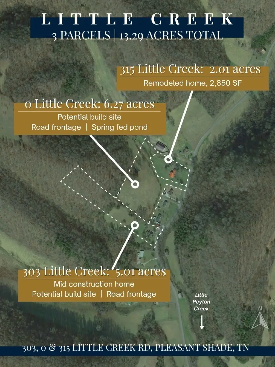 315 Little Creek Rd, Pleasant Shade, TN 37145 - #1