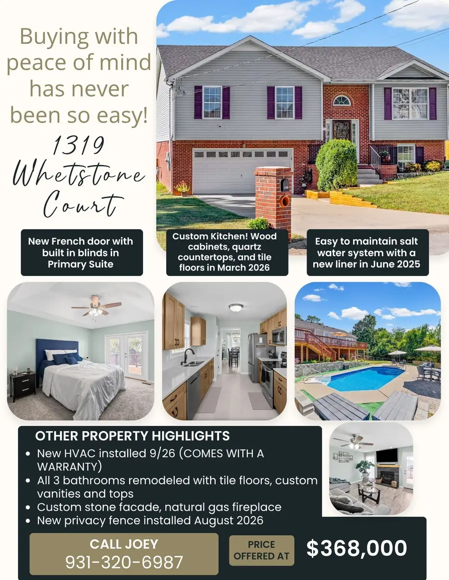 1319 Whetstone Ct, Clarksville, TN 37042 - #2