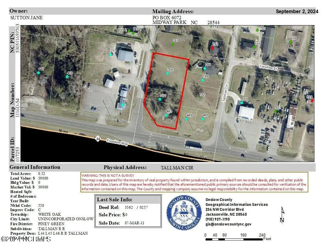 483 Freedom Way, Midway Park, NC 28544 - Image #1