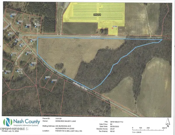 Lot 1 Fisher Rd & Bellamy Mill Rd Road, Whitakers, NC 27891